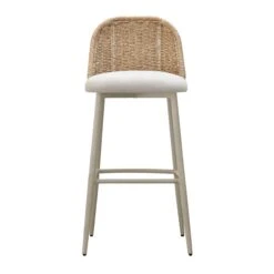 Alexa Performance Fabric Outdoor Stool 27 Alexa Performance Fabric Outdoor Stool -TOV Furniture Store TOV O68961.media .03
