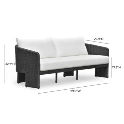 Alexa Rattan Performance Fabric Outdoor Sofa -TOV Furniture Store TOV O69283.media .08