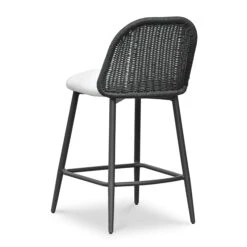 Alexa Performance Fabric Outdoor Stool 34 Alexa Performance Fabric Outdoor Stool -TOV Furniture Store TOV O69285 4