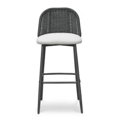 Alexa Performance Fabric Outdoor Stool 39 Alexa Performance Fabric Outdoor Stool -TOV Furniture Store TOV O69286 2