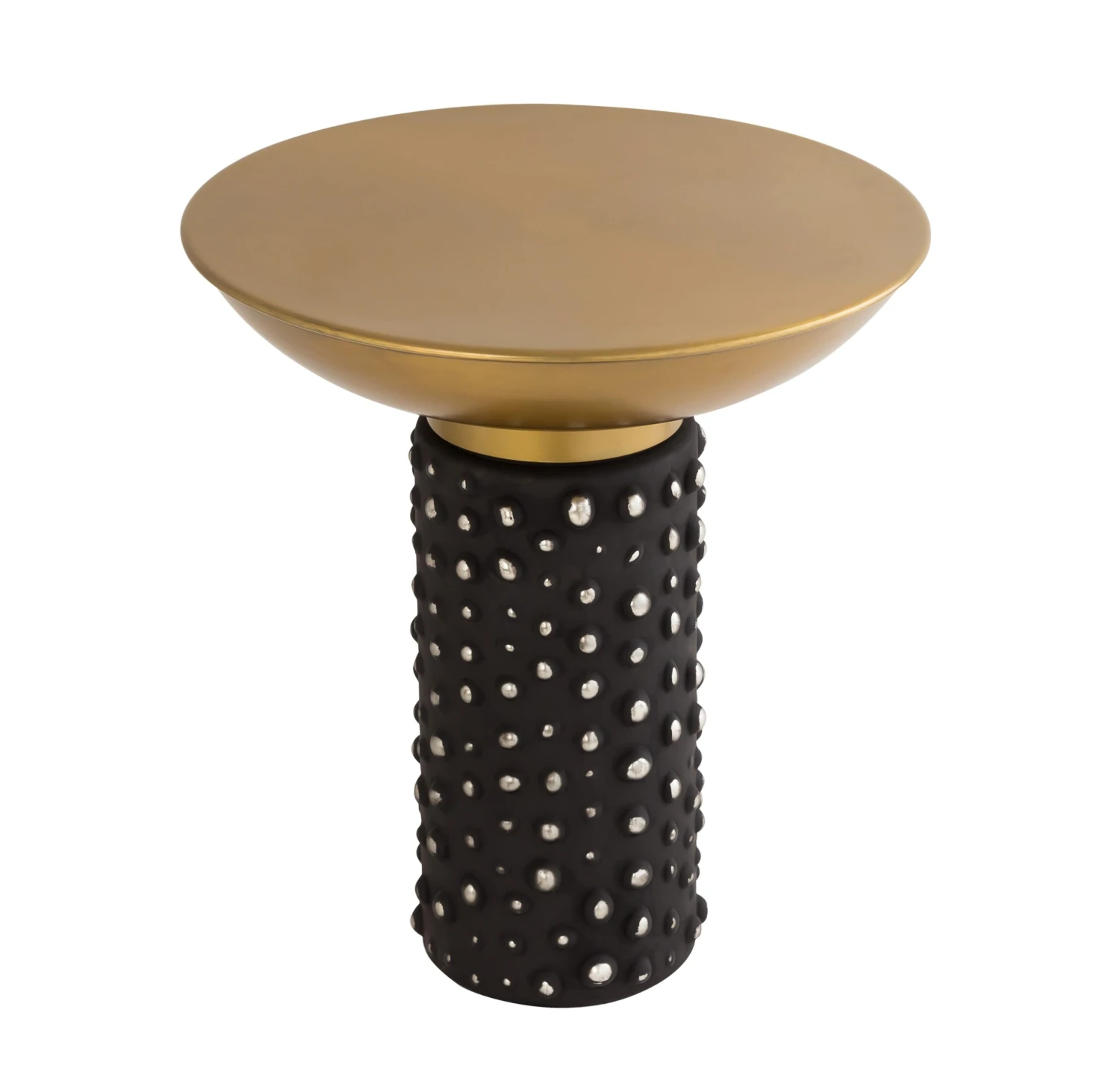 Blaze Glass And Brass Side Table 4 Blaze Glass And Brass Side Table - Image 4