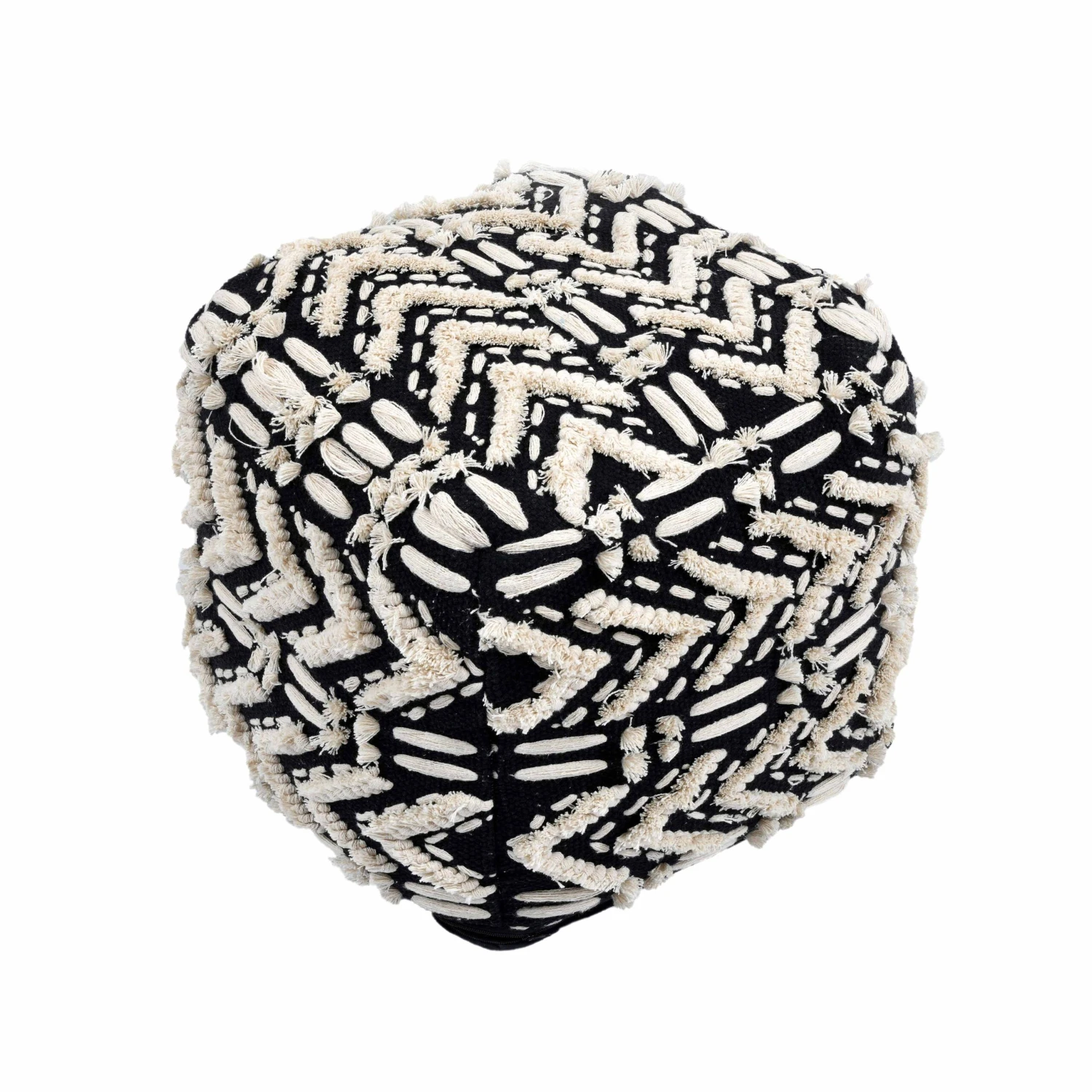 Mariel Cotton Pouf 1 Mariel Cotton Pouf