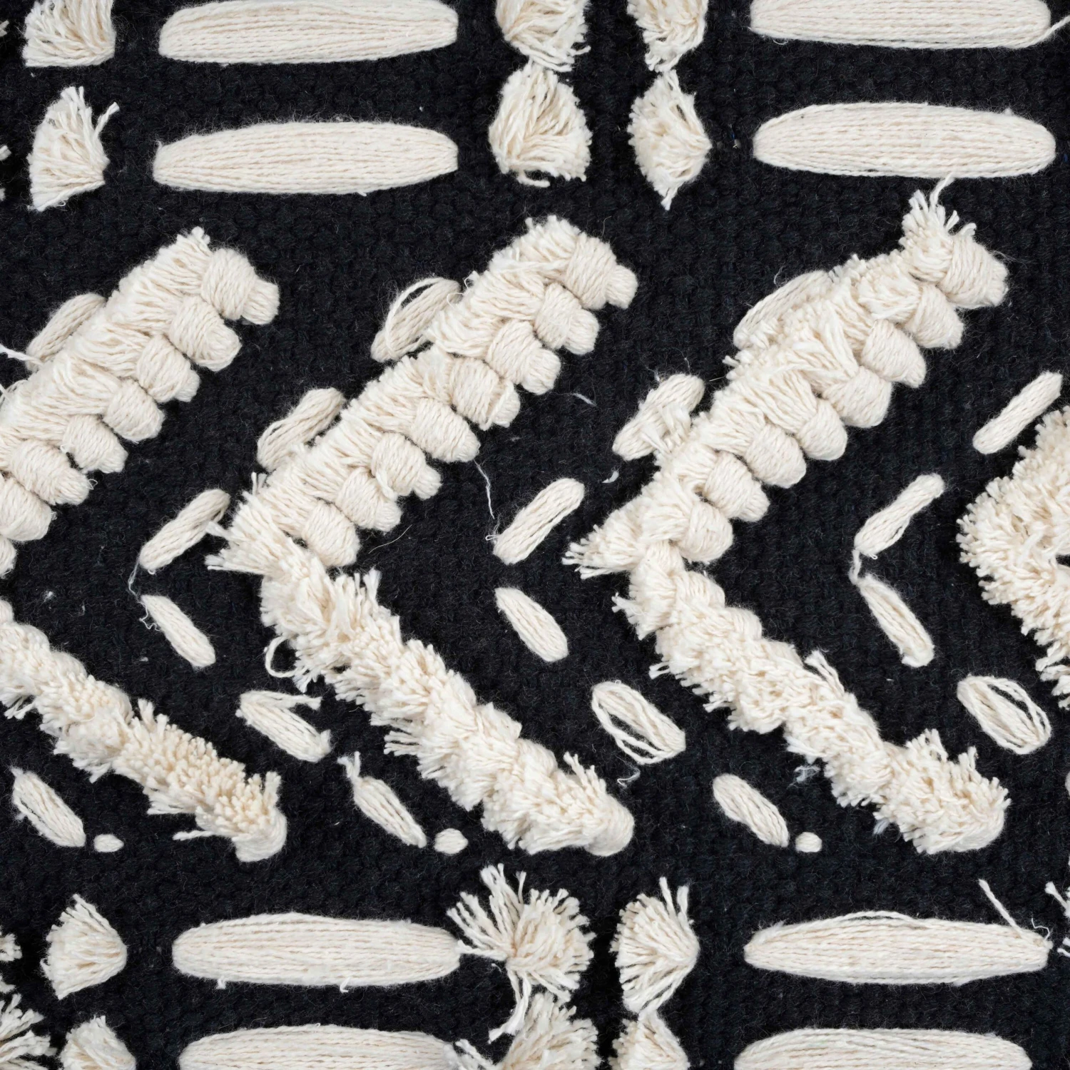 Mariel Cotton Pouf 5 Mariel Cotton Pouf - Image 5