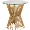 Grace Glass Side Table By Inspire Me! Home Decor