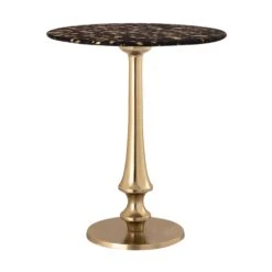 Gold Goathide Side Table -TOV Furniture Store TOV OC18343.media .03
