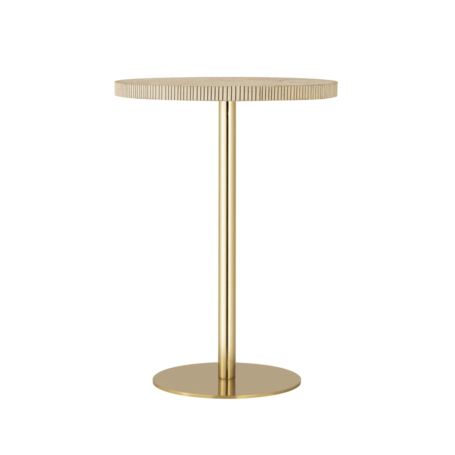 Fiona Gold Stone Side Table 3 Fiona Gold Stone Side Table - Image 3