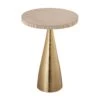 Celeste Ribbed Side Table