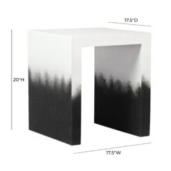 Matra Black And White End Table 13 Matra Black And White End Table -TOV Furniture Store TOV OC18429.media .07 e3a99776 62eb 4f5a b477 268118769d56
