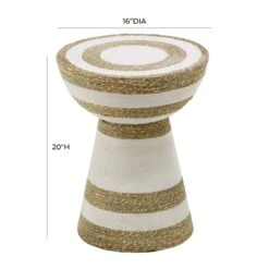 Wren Grass Side Table -TOV Furniture Store TOV OC18472.media .06