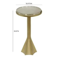 Gabrielle Round Side Table -TOV Furniture Store TOV OC18480.media .06