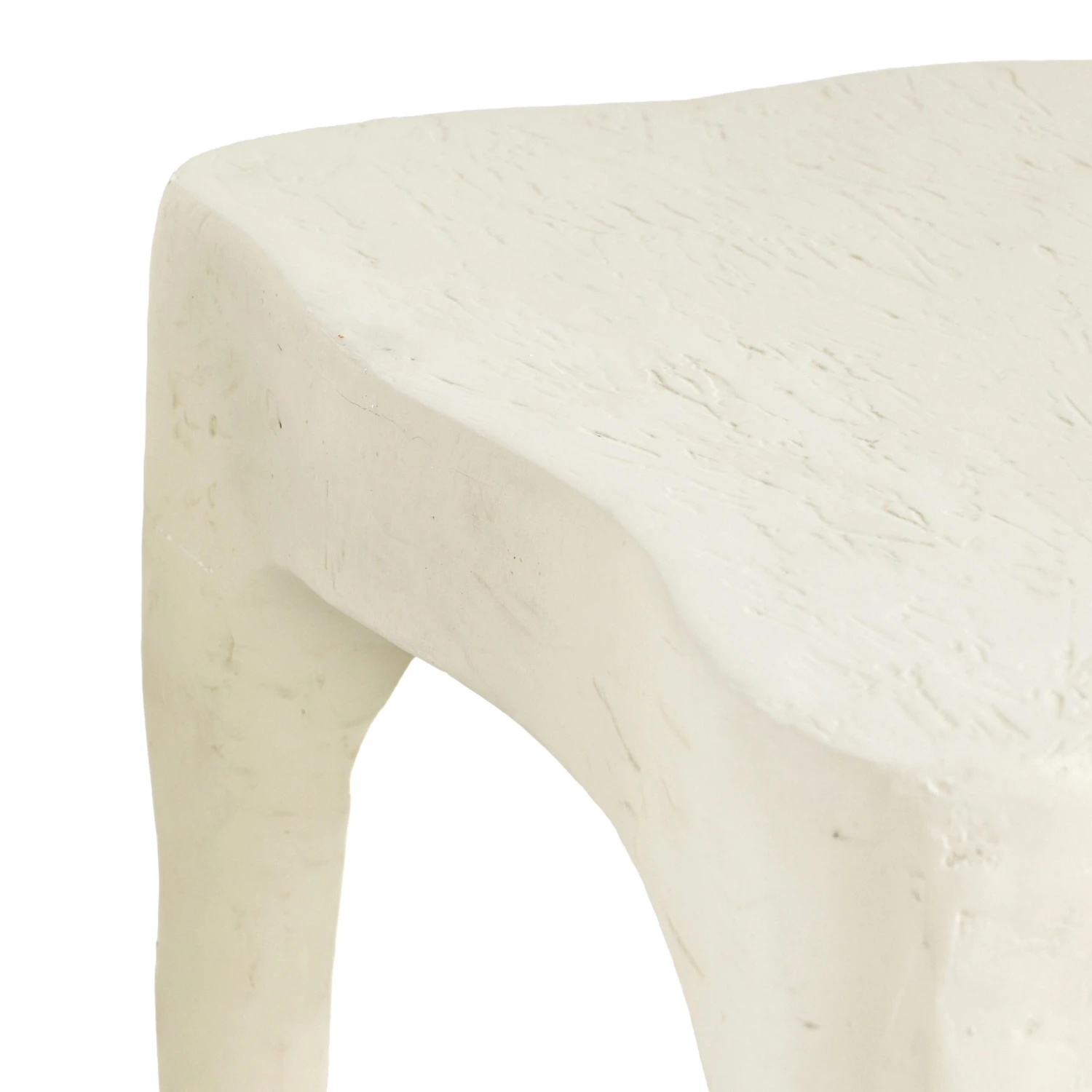 Skully Cream Textured Side Table 4 Skully Cream Textured Side Table - Image 4