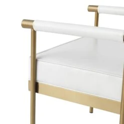 Diva White Performance Vegan Leather Bench -TOV Furniture Store TOV OC3714.media .08 48233057 2de9 488f a2de 232b78da6b54