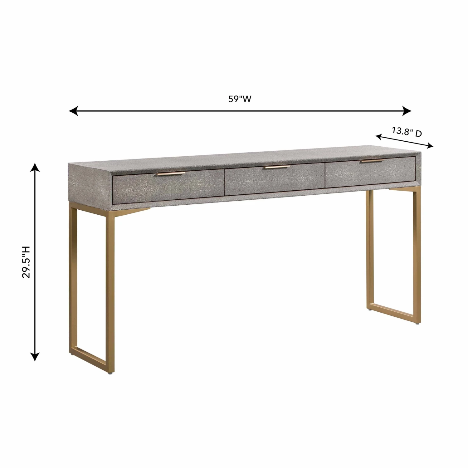 Pesce Shagreen Console Table 7 Pesce Shagreen Console Table - Image 7