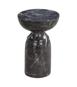 Rue Marble Indoor / Outdoor Round Side Table 24 Rue Marble Indoor / Outdoor Round Side Table -TOV Furniture Store TOV OC44040.media .01 ee6d7e28 a1f5 4be8 b0a5 b5941b544e06