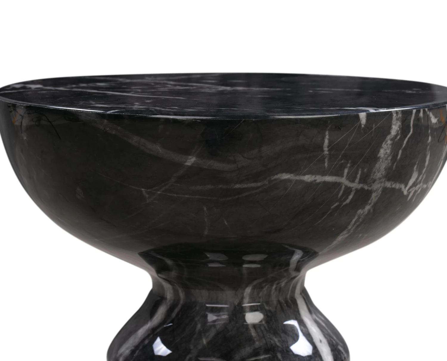 Rue Marble Indoor / Outdoor Round Side Table 11 Rue Marble Indoor / Outdoor Round Side Table - Image 11