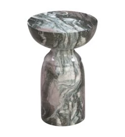 Rue Marble Indoor / Outdoor Round Side Table 30 Rue Marble Indoor / Outdoor Round Side Table -TOV Furniture Store TOV OC44041.media .01 5289b81a 4cfb 4607 b960 c9a82c5d9d07