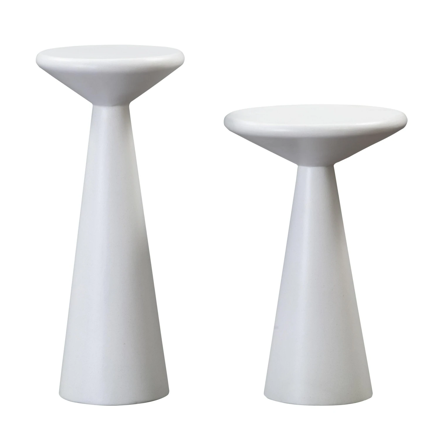 Gianna Concrete Accent Tables - Set Of 2 1 Gianna Concrete Accent Tables - Set Of 2