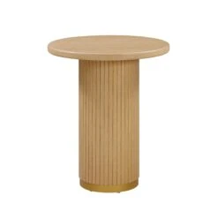 Chelsea Oak Wood Entry Table -TOV Furniture Store TOV OC44173 2
