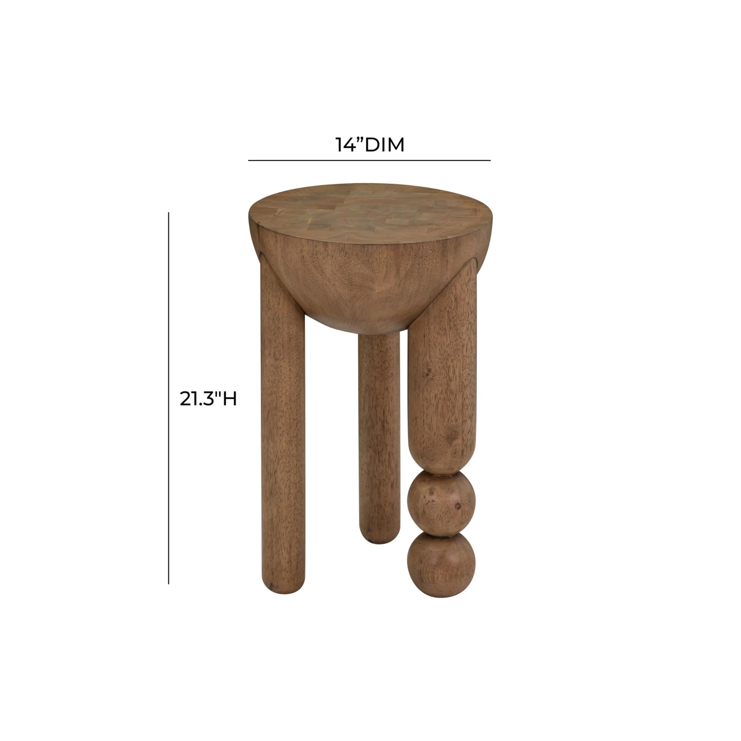 Morse Wooden Accent Table 16 Morse Wooden Accent Table - Image 16