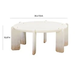 Gloria Cream Oak Coffee Table 13 Gloria Cream Oak Coffee Table -TOV Furniture Store TOV OC54223.media .07