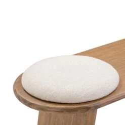 Samantha Cognac Acacia Bench With Boucle Seat 16 Samantha Cognac Acacia Bench With Boucle Seat -TOV Furniture Store TOV OC54238.media .08