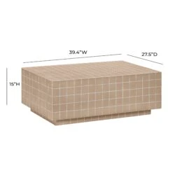 Mixie Tile Indoor / Outdoor Coffee Table -TOV Furniture Store TOV OC54327.media .07