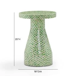 Halio Shell Side Table -TOV Furniture Store TOV OC54402.media .05