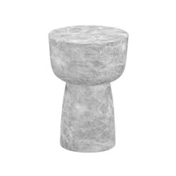 Charra Indoor/Outdoor Side Table 20 Charra Indoor/Outdoor Side Table -TOV Furniture Store TOV OC54403 2