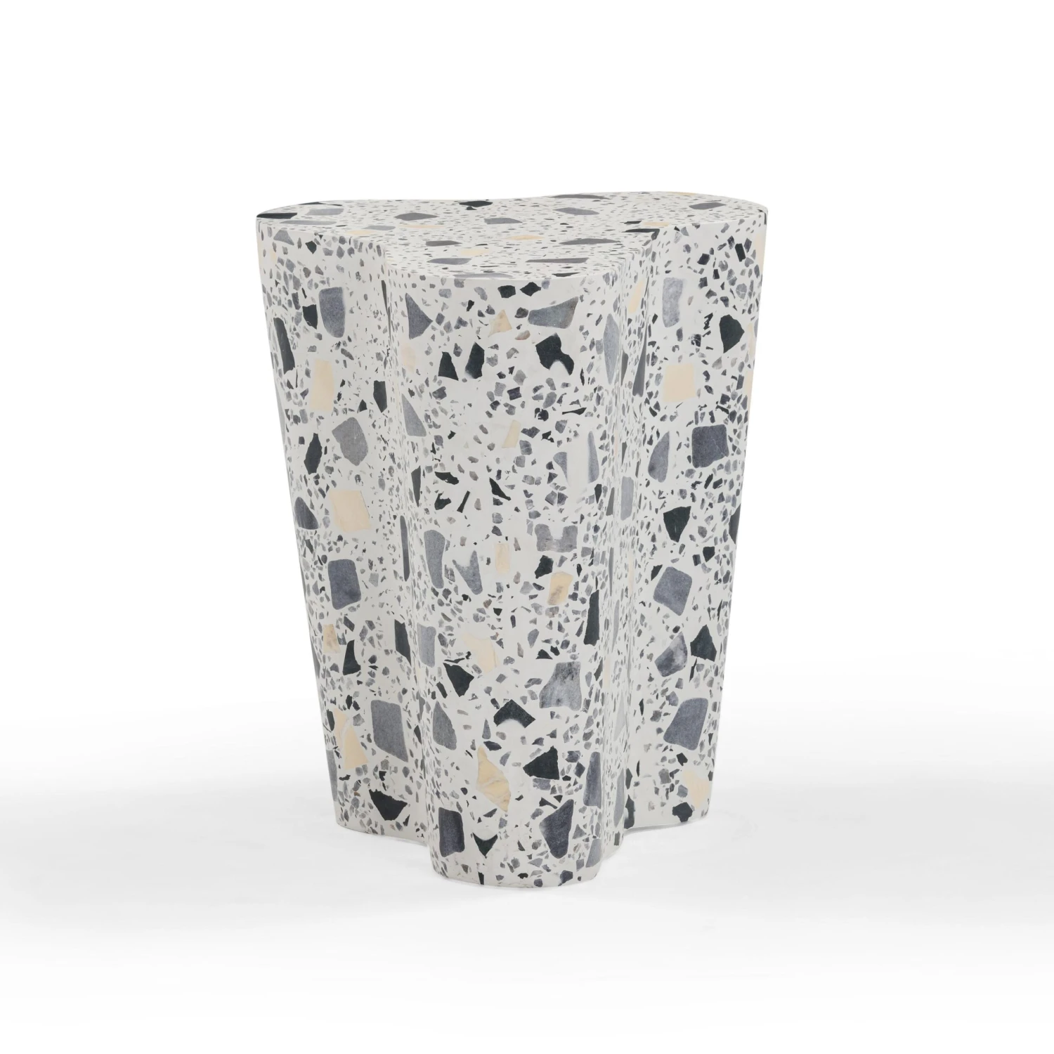 Slab Terrazzo Indoor/Outdoor Side Table 13 Slab Terrazzo Indoor/Outdoor Side Table - Image 13