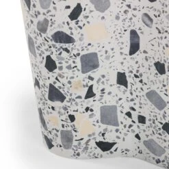 Slab Terrazzo Indoor/Outdoor Side Table 38 Slab Terrazzo Indoor/Outdoor Side Table -TOV Furniture Store TOV OC54435.media .09