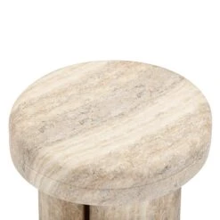 Sheila Textured Concrete Indoor / Outdoor Side Table -TOV Furniture Store TOV OC54466.media .06