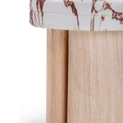 Sheila Textured Concrete Indoor / Outdoor Side Table -TOV Furniture Store TOV OC54467.media .05