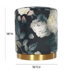 Opal Velvet Ottoman 25 Opal Velvet Ottoman -TOV Furniture Store TOV OC6308.media .06 b51ac674 f8b0 4669 ad38 a028ddca7701