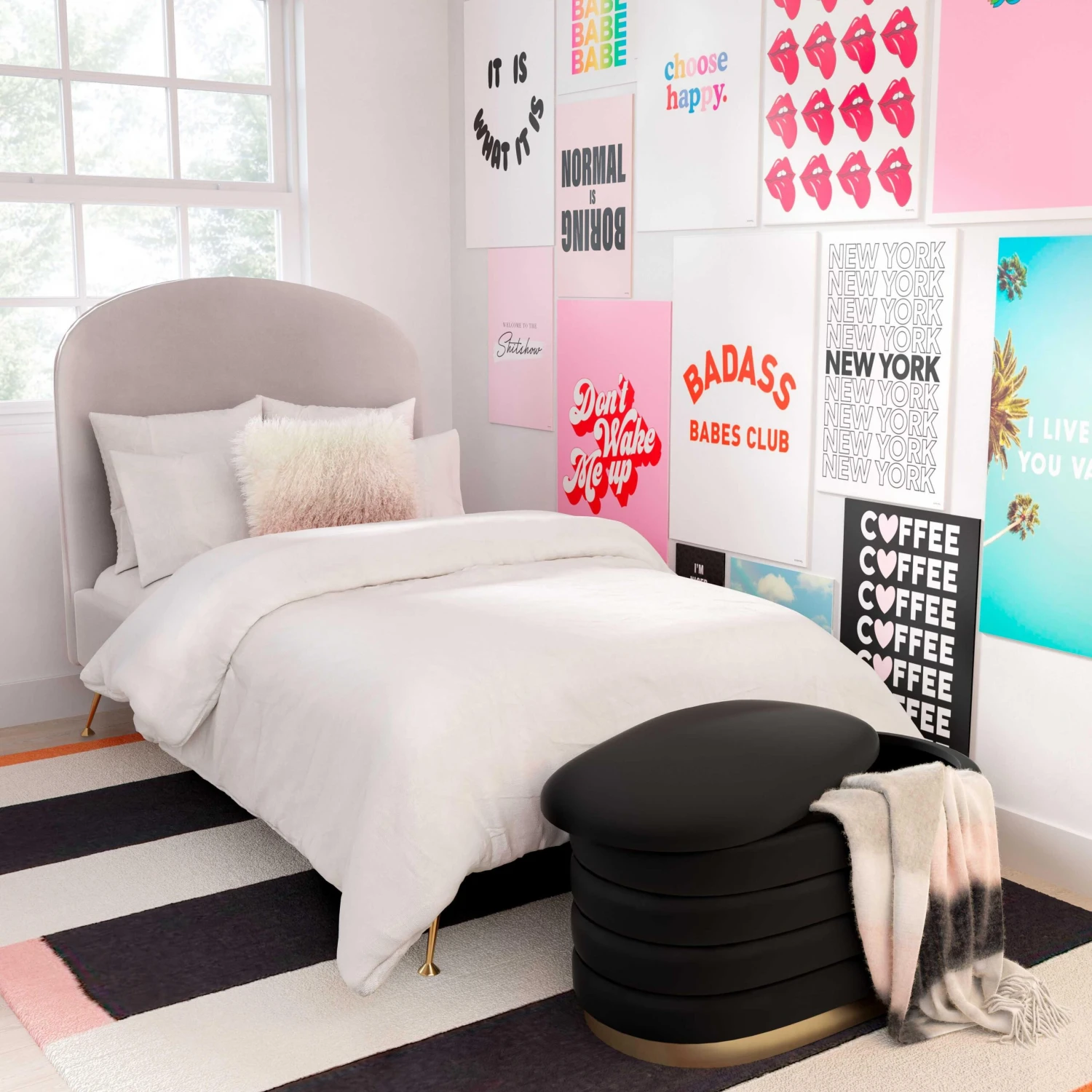 Lillian Velvet Storage Bench 11 Lillian Velvet Storage Bench - Image 11