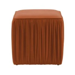 Morgan Pleated Velvet Ottoman -TOV Furniture Store TOV OC68214.media .03