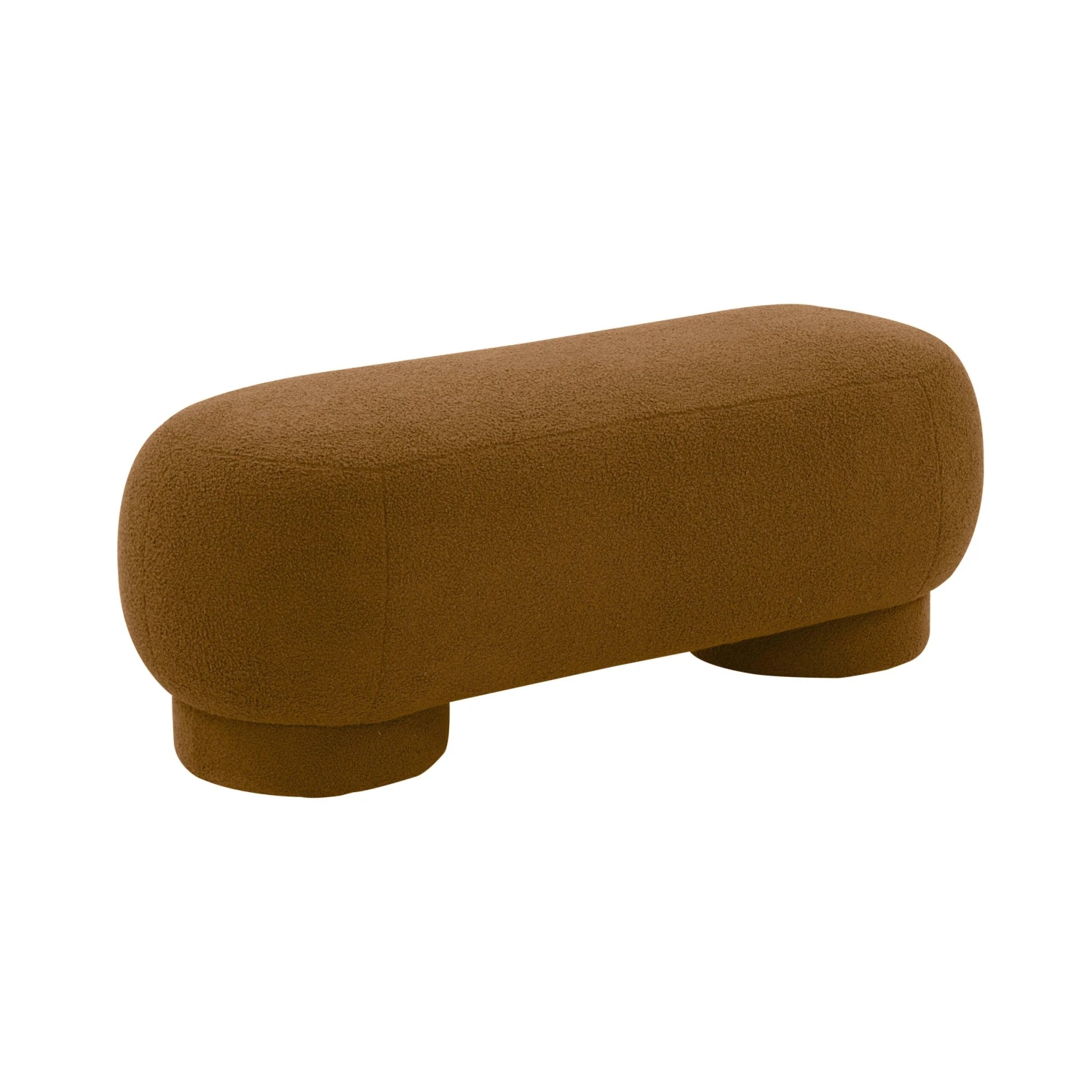 Mara Vegan Shearling Ottoman 7 Mara Vegan Shearling Ottoman - Image 7