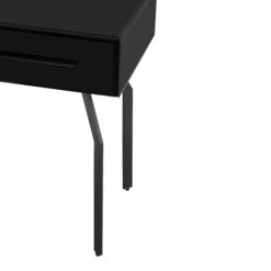 Santana Black Glass Side Table 10 Santana Black Glass Side Table -TOV Furniture Store TOV OC68578.media .05