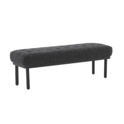 Olivia Boucle Bench