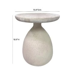 Gina Cream Travertine Side Table 9 Gina Cream Travertine Side Table -TOV Furniture Store TOV OC68641.media .05 e4781736 f43c 416a b7f7 9fbeab436bd6