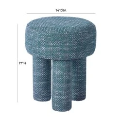 Claire Nubby Stool -TOV Furniture Store TOV OC68654.media .07 99ad2987 8ae0 4854 a546 d0a780e2d6d5