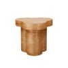Dora Natural Oak Side Table