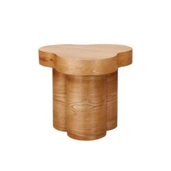 Dora Natural Oak Side Table