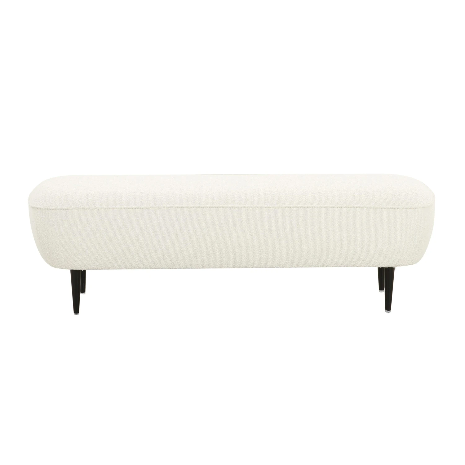 Denise Cream Boucle Bench 3 Denise Cream Boucle Bench - Image 3