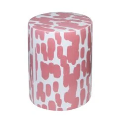 Taurus Ceramic Indoor/Outdoor Stool -TOV Furniture Store TOV OC68775.media .01 38accb8d 16c1 4cd0 8940 f79113750c67