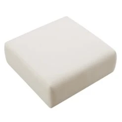 Hangover Cream Performance Linen Ottoman -TOV Furniture Store TOV OC68790.media .04