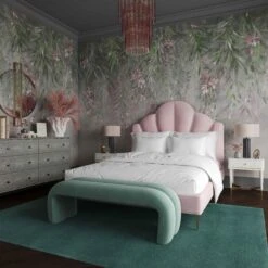 Leigh Velvet Channeled Bench -TOV Furniture Store TOV OC68825.media .02 1f417504 da0b 4a4d 9562 680893aabd1c