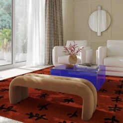 Leigh Velvet Channeled Bench -TOV Furniture Store TOV OC68826.media .03 550bb3d7 618f 4995 9f38 042987cae816