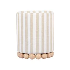 Dex Striped Linen Ottoman 16 Dex Striped Linen Ottoman -TOV Furniture Store TOV OC68884.media .03 62d32ac0 08ab 4a44 8cb1 91eb362abfbe