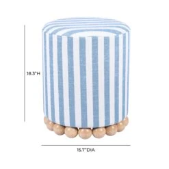 Dex Striped Linen Ottoman 27 Dex Striped Linen Ottoman -TOV Furniture Store TOV OC68885.media .07 f75774c3 b56c 45f1 b90c 4122627cc7e8