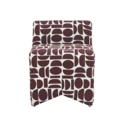Pippa Geometric Jacquard Weave Stool -TOV Furniture Store TOV OC68929.media .03 20073848 8db3 4f1b b29e 45d4bca84582